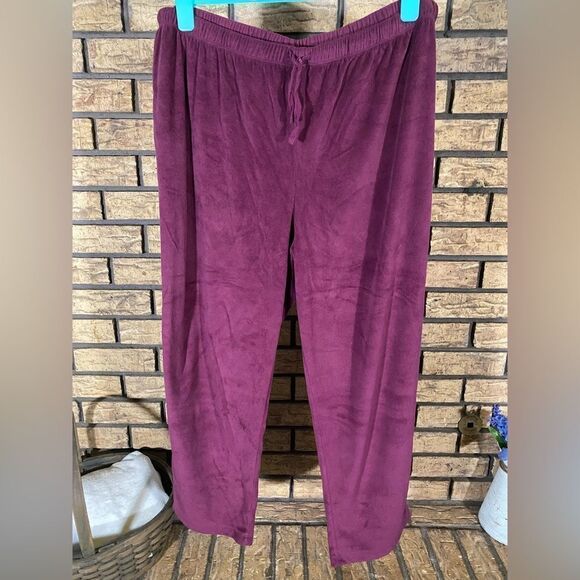 Cuddl Duds Pants - ‎Cuddl duds purple pants